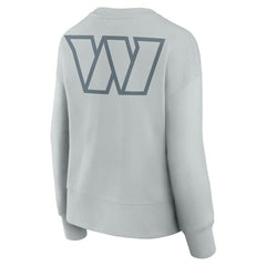 Washington Commanders Women's Elements Pullover Sweatshirt Gray | Fanatics