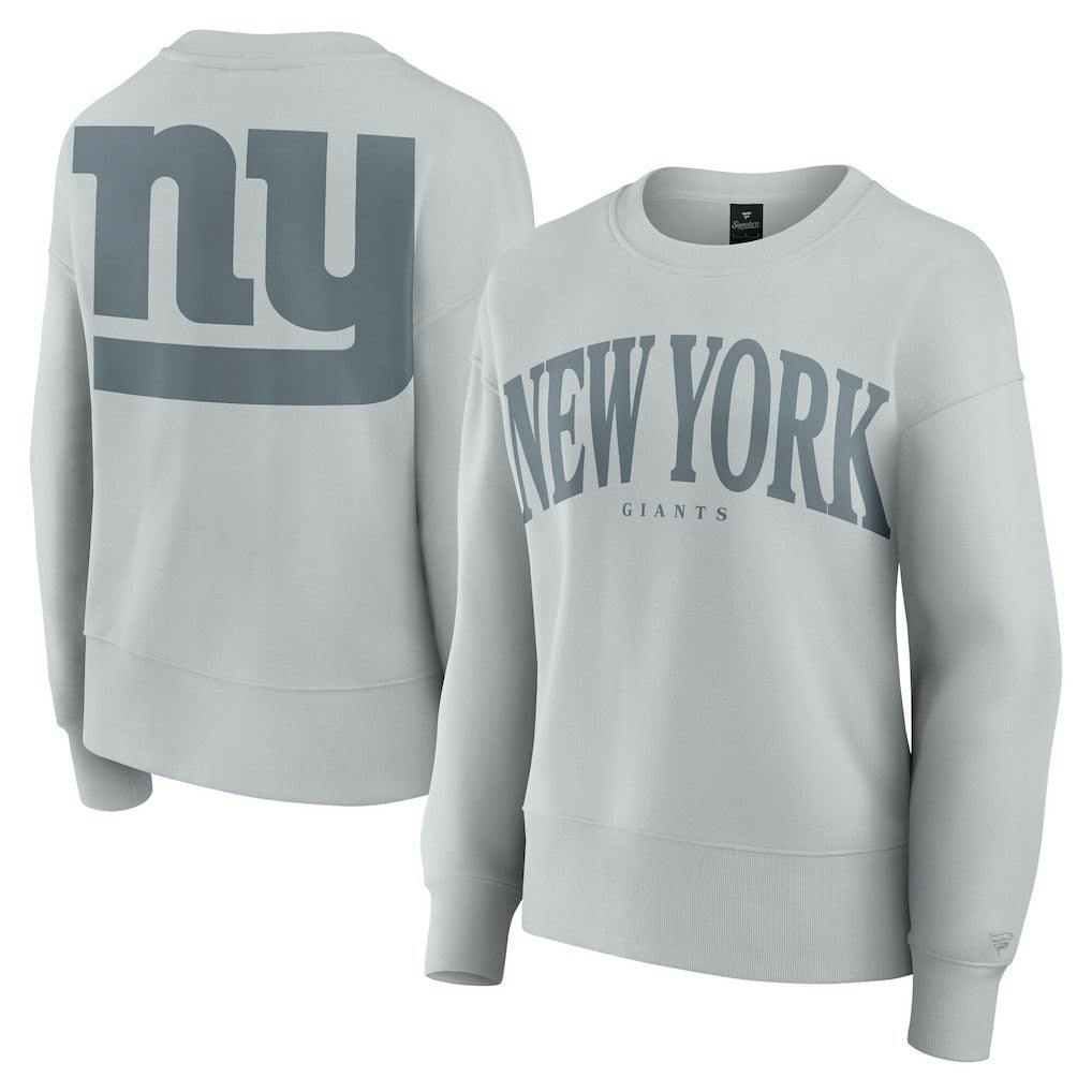 New York Giants Women's Elements Pullover Sweatshirt Gray | Fanatics