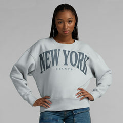 New York Giants Women's Elements Pullover Sweatshirt Gray | Fanatics
