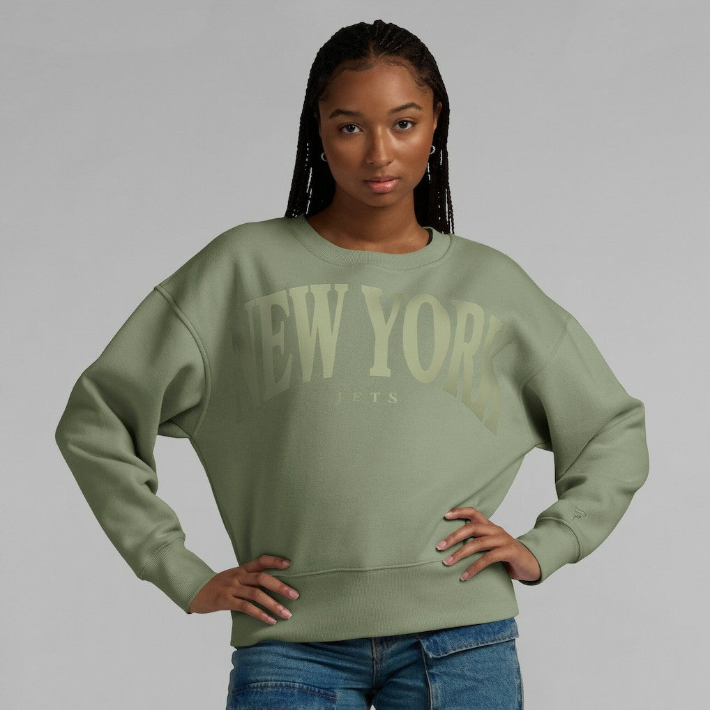 New York Jets Women's Elements Pullover Sweatshirt Green | Fanatics
