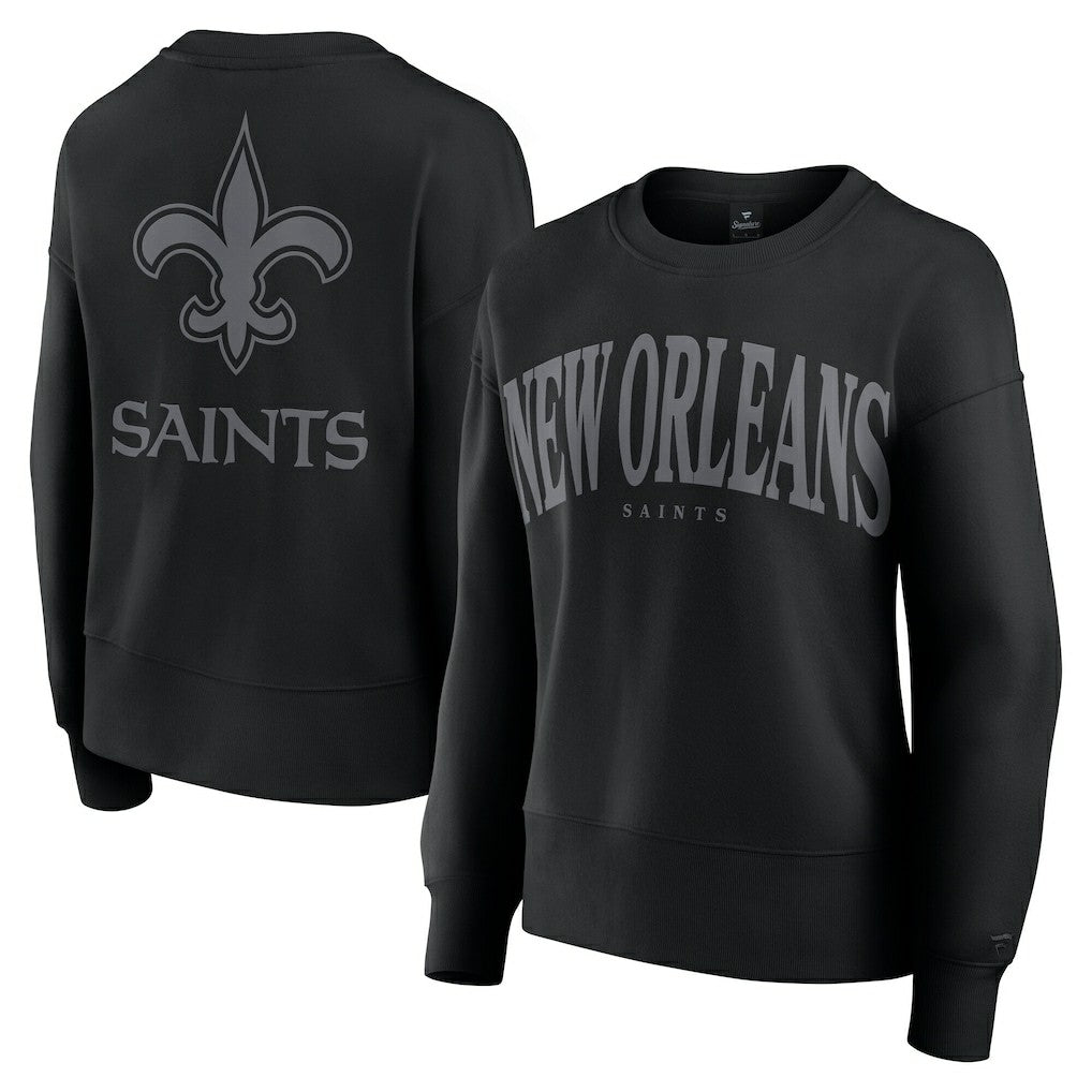 New Orleans Saints Women's Elements Pullover Sweatshirt Black | Fanatics