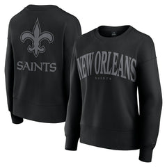 New Orleans Saints Women's Elements Pullover Sweatshirt Black | Fanatics