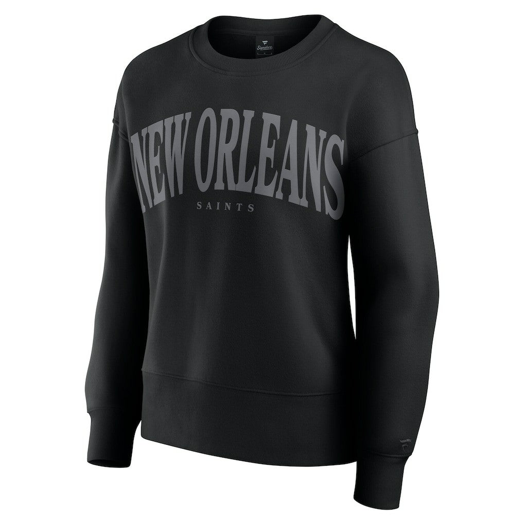 New Orleans Saints Women's Elements Pullover Sweatshirt Black | Fanatics