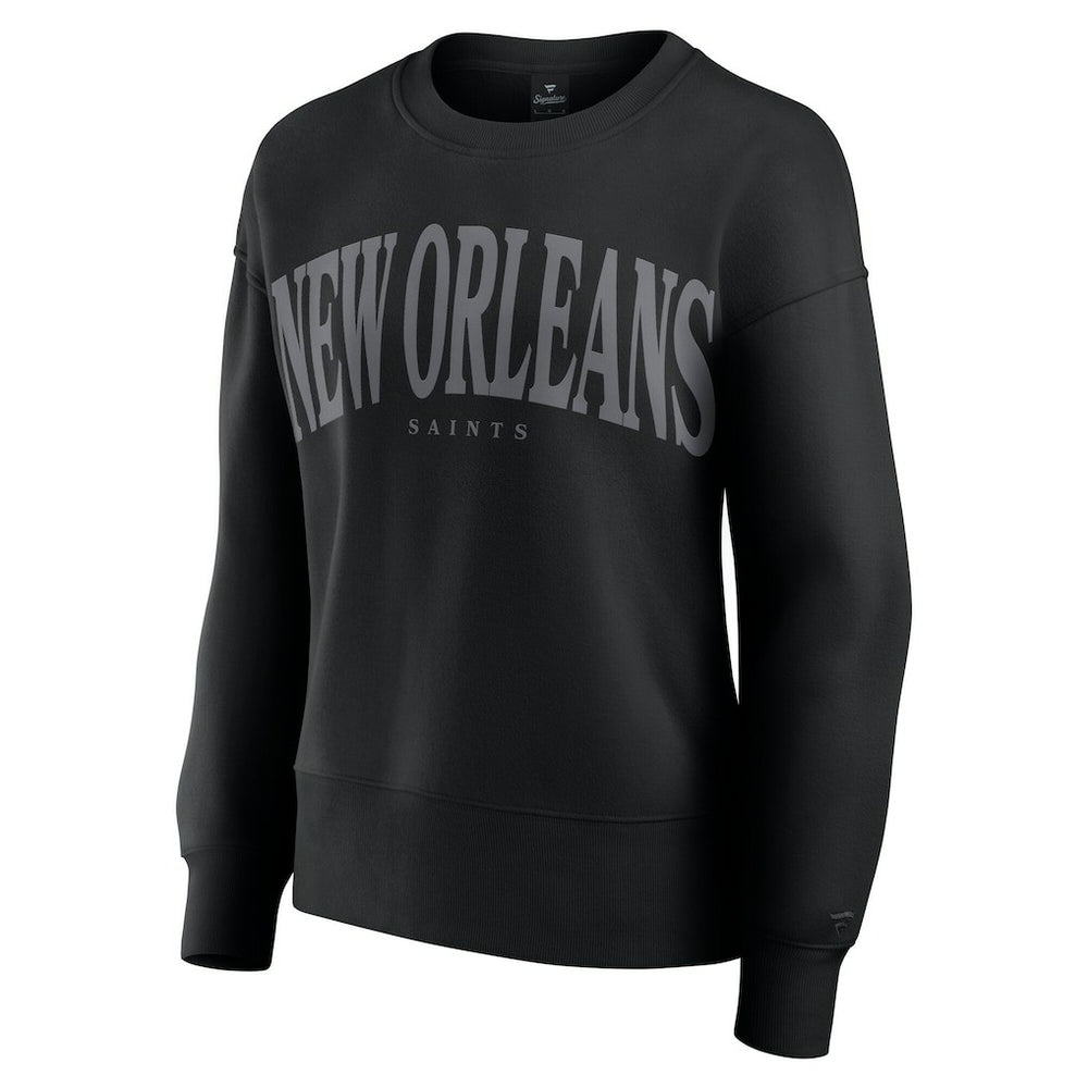 New Orleans Saints Women's Elements Pullover Sweatshirt Black | Fanatics