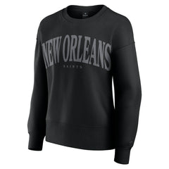 New Orleans Saints Women's Elements Pullover Sweatshirt Black | Fanatics