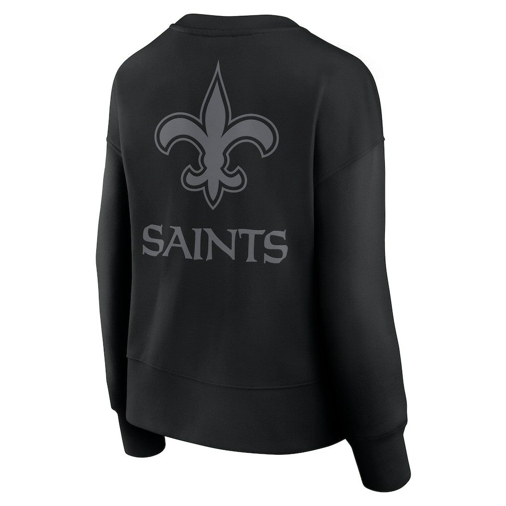 New Orleans Saints Women's Elements Pullover Sweatshirt Black | Fanatics