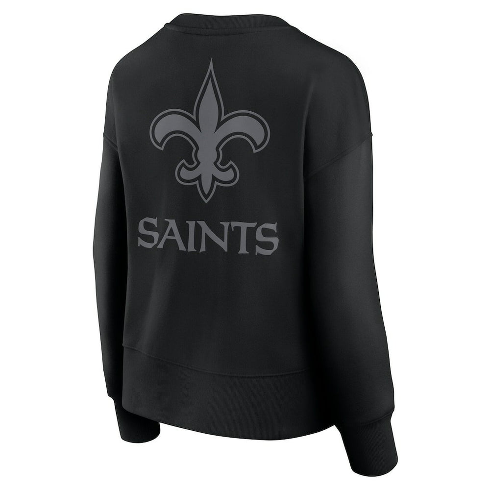 New Orleans Saints Women's Elements Pullover Sweatshirt Black | Fanatics