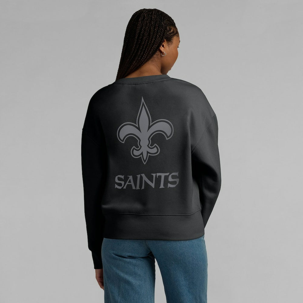 New Orleans Saints Women's Elements Pullover Sweatshirt Black | Fanatics