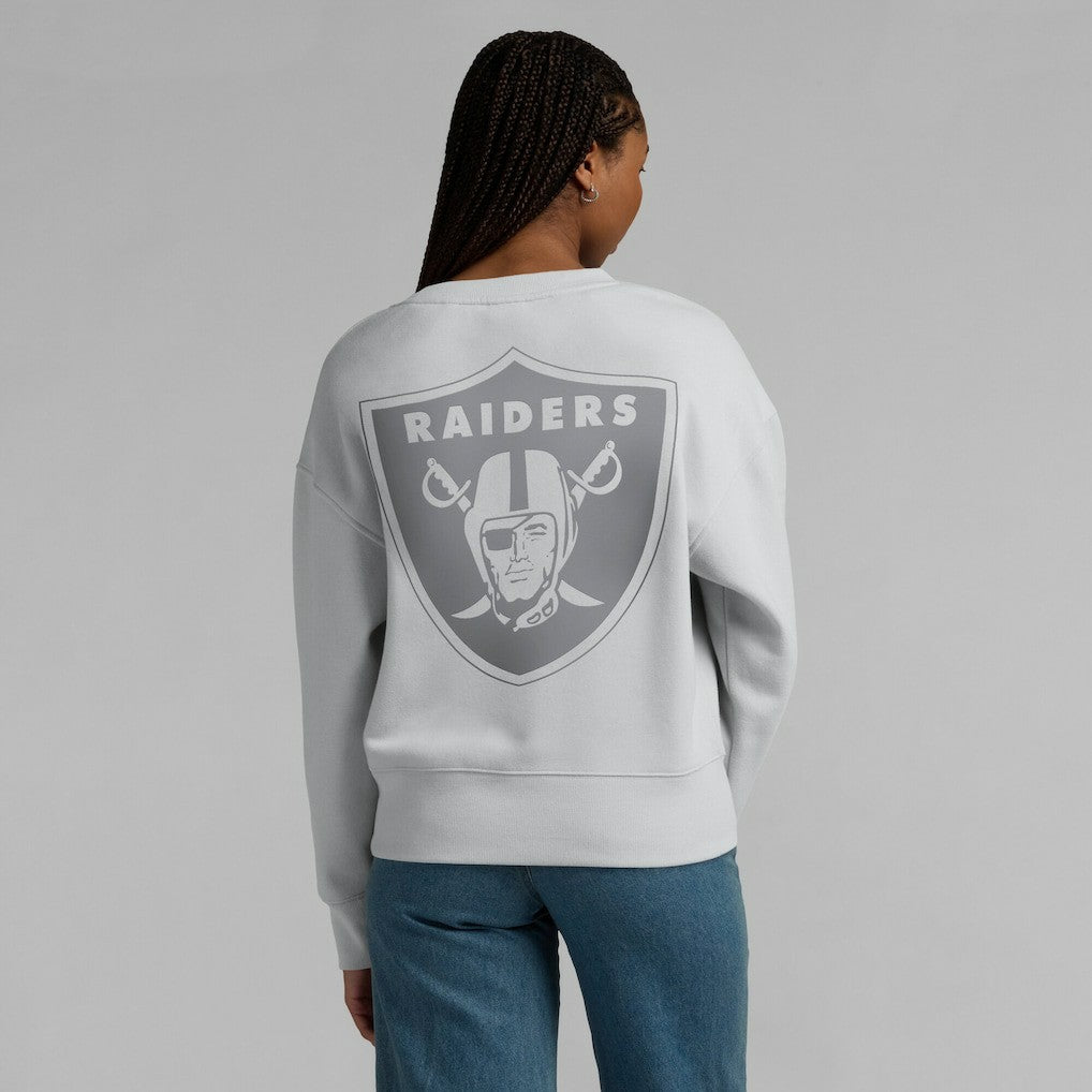 Las Vegas Raiders Women's Elements Pullover Sweatshirt Gray | Fanatics