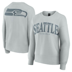 Seattle Seahawks Women's Elements Pullover Sweatshirt Gray | Fanatics