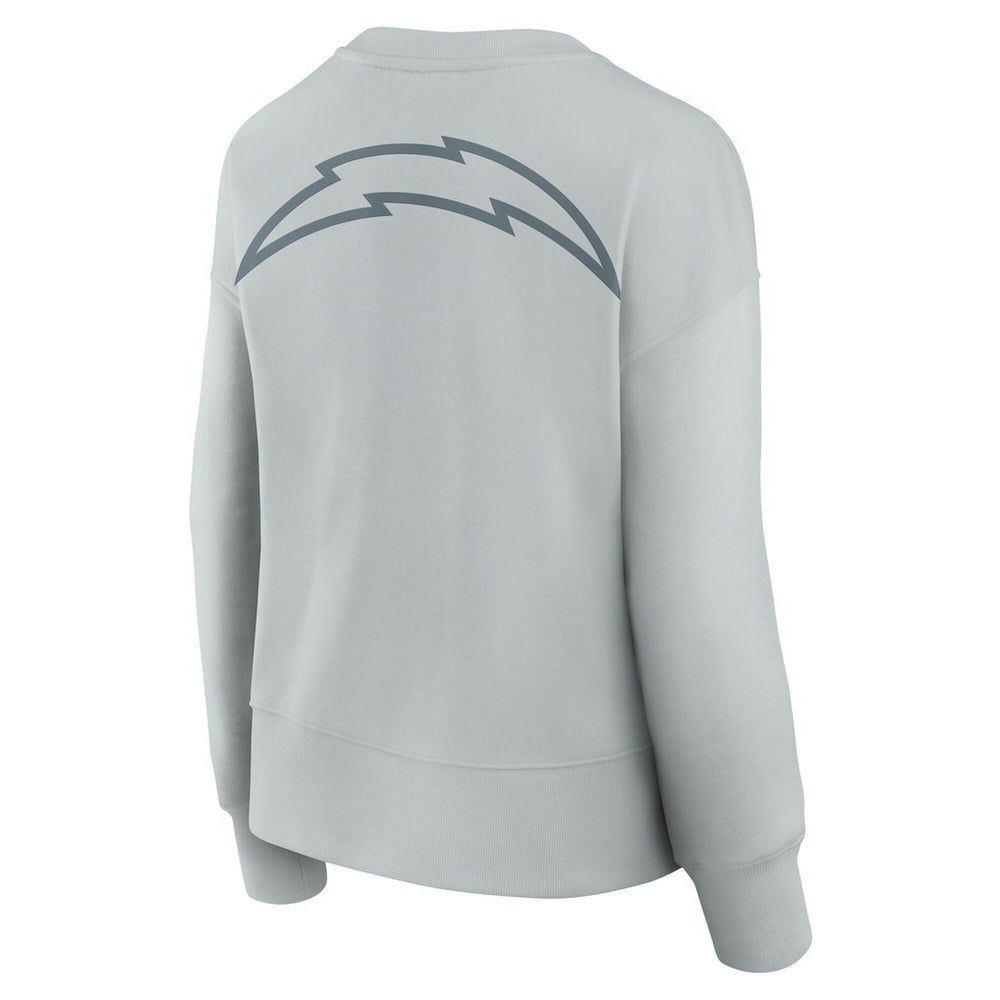 Los Angeles Chargers Women's Elements Pullover Sweatshirt Gray | Fanatics