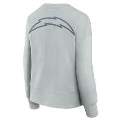 Los Angeles Chargers Women's Elements Pullover Sweatshirt Gray | Fanatics