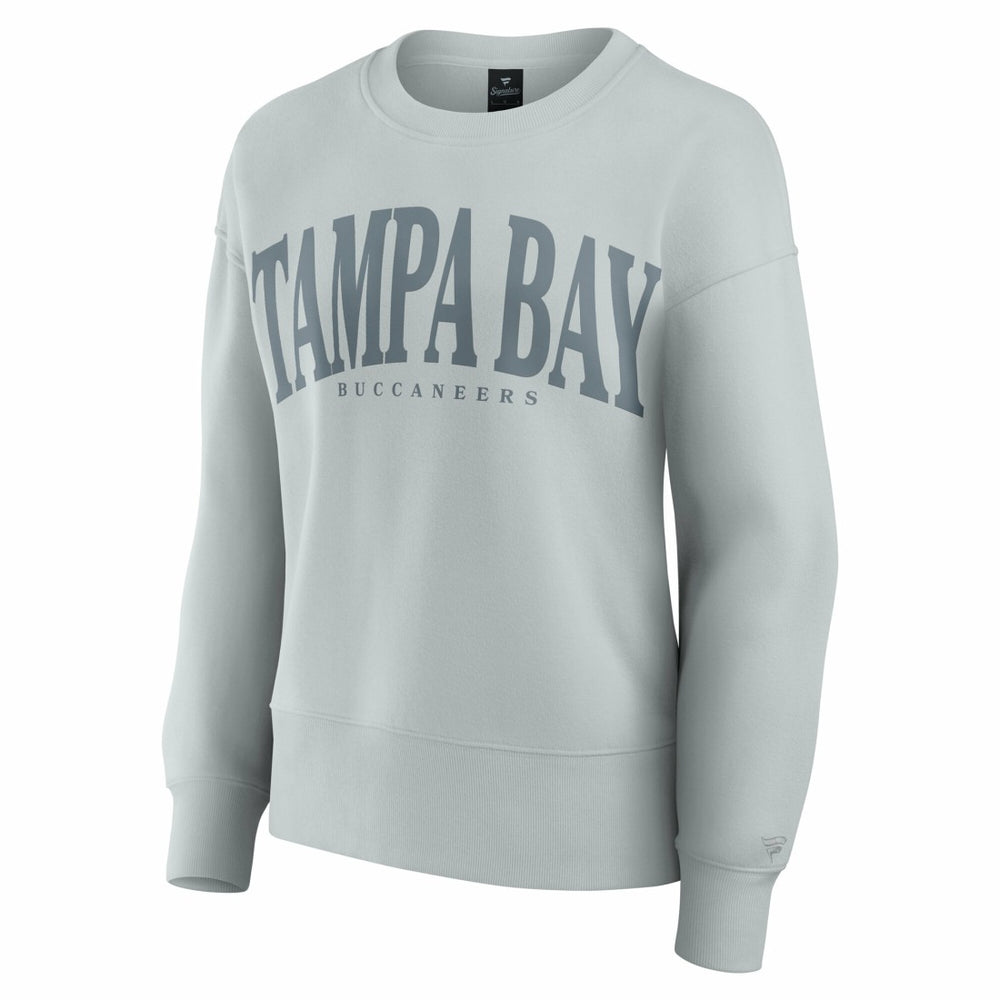 Tampa Bay Buccaneers Women's Elements Pullover Sweatshirt Gray | Fanatics