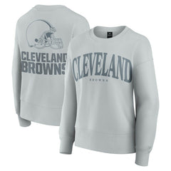 Cleveland Browns Women's Elements Pullover Sweatshirt Gray | Fanatics