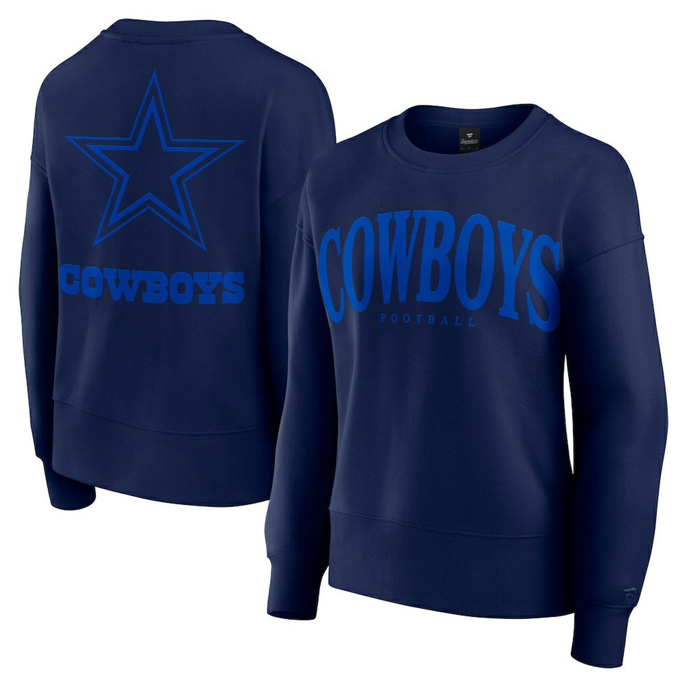 Dallas Cowboys Women's Elements Pullover Sweatshirt Navy | Fanatics