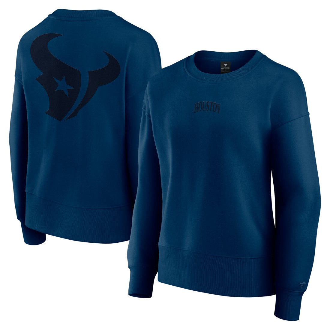 Houston Texans Women's Elements Pullover Sweatshirt Navy | Fanatics