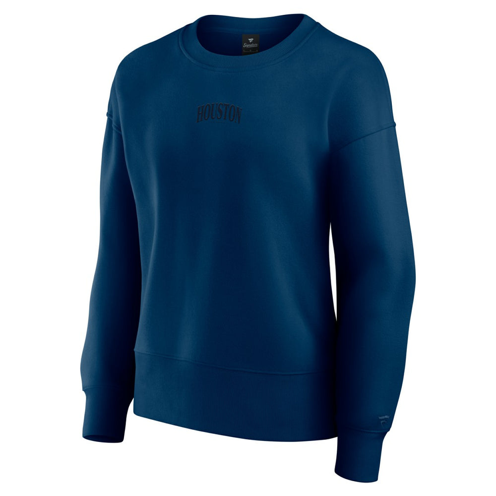 Houston Texans Women's Elements Pullover Sweatshirt Navy | Fanatics
