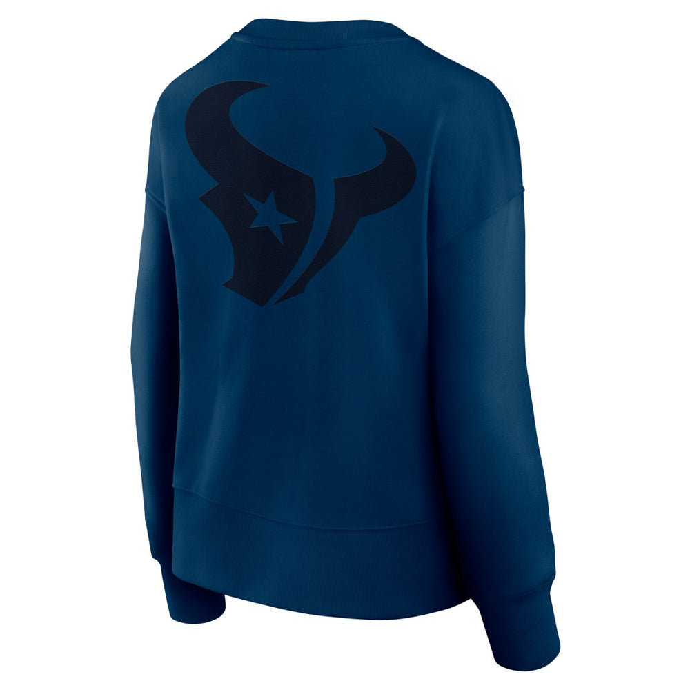 Houston Texans Women's Elements Pullover Sweatshirt Navy | Fanatics