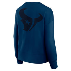 Houston Texans Women's Elements Pullover Sweatshirt Navy | Fanatics