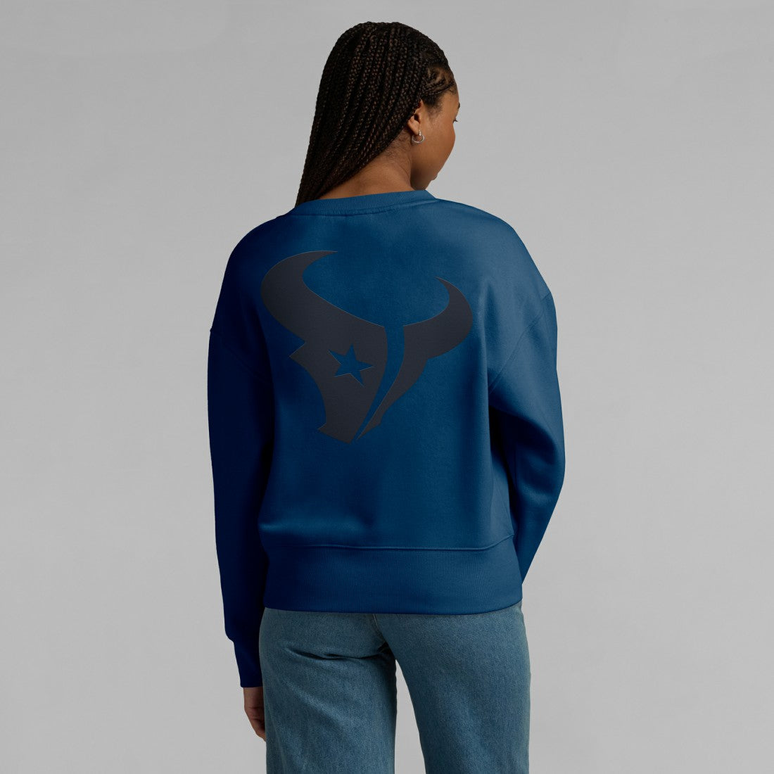 Houston Texans Women's Elements Pullover Sweatshirt Navy | Fanatics