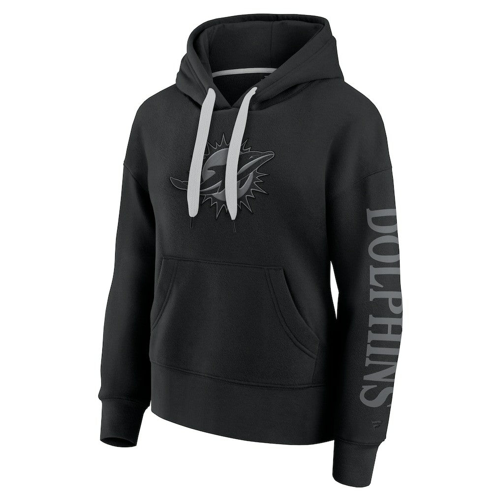 Miami Dolphins Women's Elements Next Pullover Hoodie Black | Fanatics