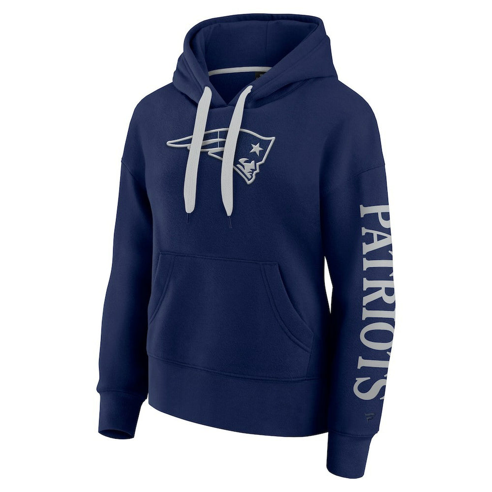 New England Patriots Women's Elements Next Pullover Hoodie Navy | Fanatics