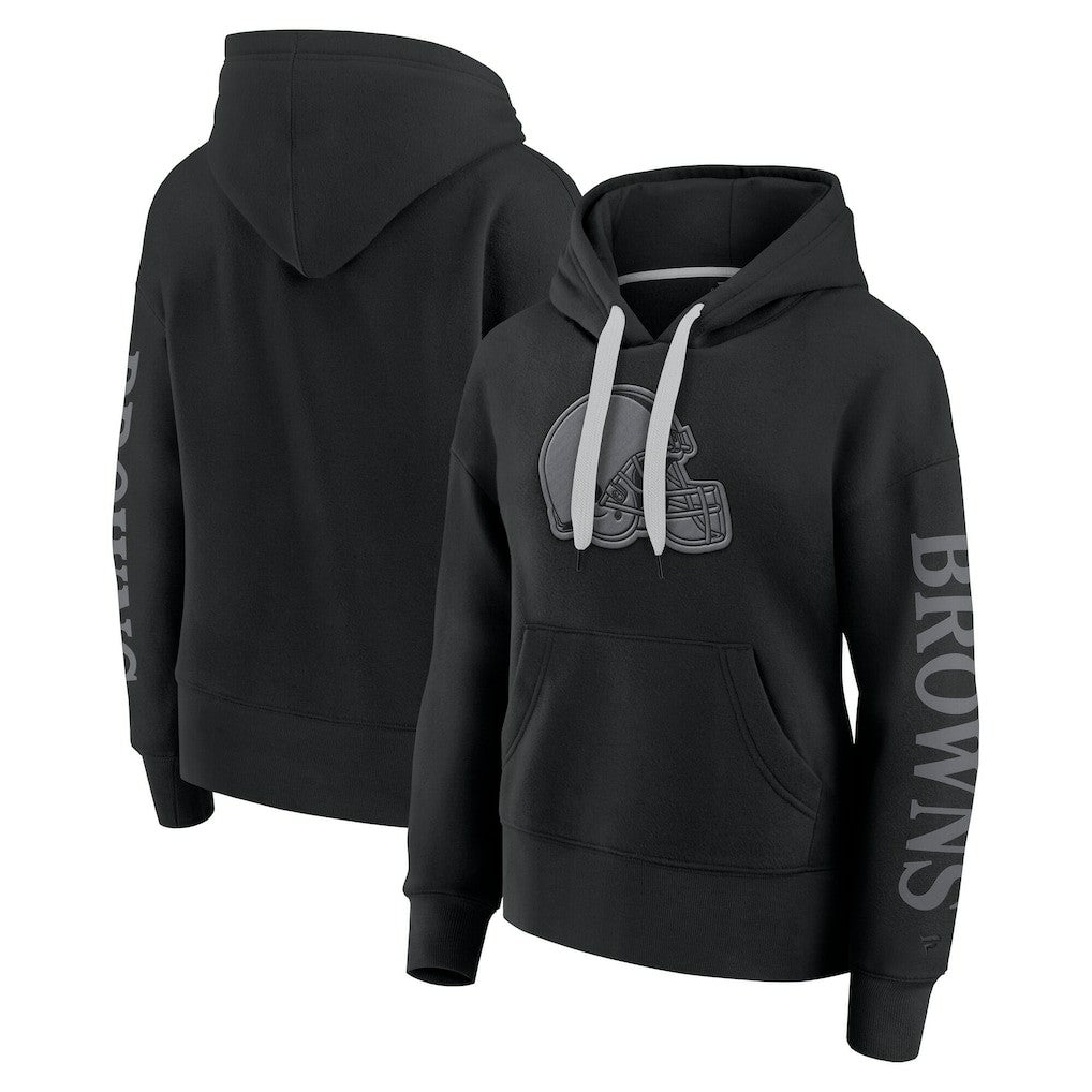Cleveland Browns Women's Elements Next Pullover Hoodie Black | Fanatics