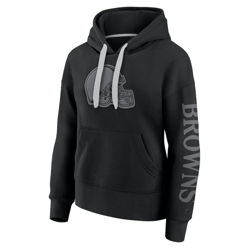Cleveland Browns Women's Elements Next Pullover Hoodie Black | Fanatics
