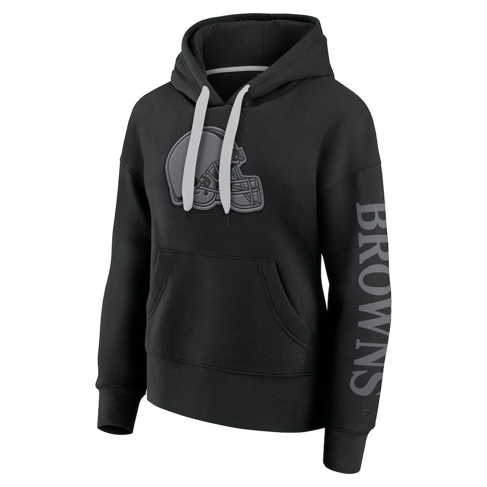 Cleveland Browns Women's Elements Next Pullover Hoodie Black | Fanatics