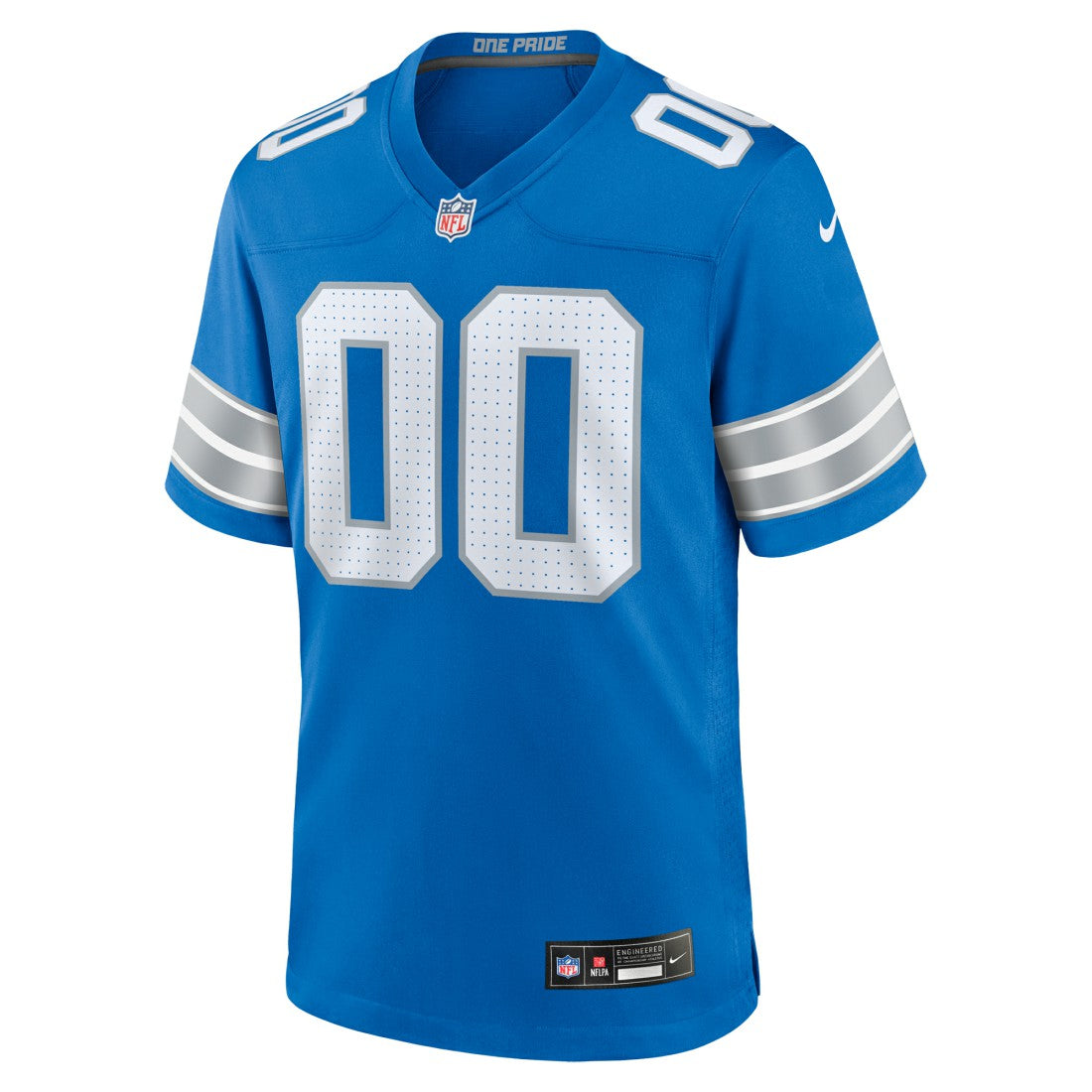 Detroit Lions Custom Game Jersey Blue | Nike for Sale