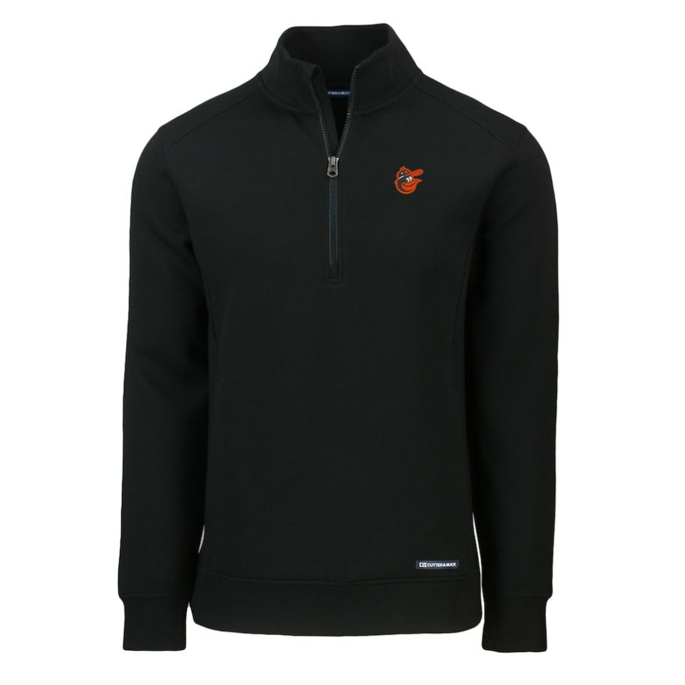 Baltimore Orioles Cutter & Buck Cooperstown Collection Roam Eco Recycled Quarter-Zip Pullover - MLB