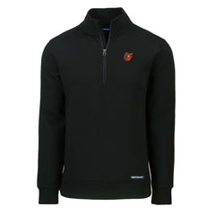 Baltimore Orioles Cutter & Buck Cooperstown Collection Roam Eco Recycled Quarter-Zip Pullover - MLB