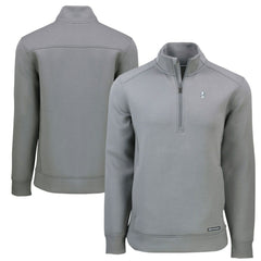 Chicago Cubs Cutter & Buck Cooperstown Collection Roam Eco Recycled Quarter-Zip Pullover - MLB