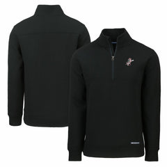 Cincinnati Reds Cutter & Buck Cooperstown Collection Roam Eco Recycled Quarter-Zip Pullover - MLB