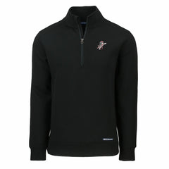 Cincinnati Reds Cutter & Buck Cooperstown Collection Roam Eco Recycled Quarter-Zip Pullover - MLB