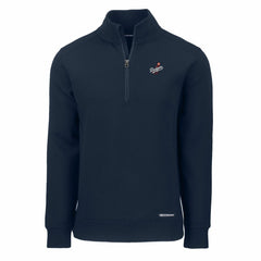 Los Angeles Dodgers Cutter & Buck Cooperstown Collection Roam Eco Recycled Quarter-Zip Pullover - MLB