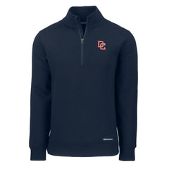 Washington Nationals Cutter & Buck Cooperstown Collection Roam Eco Recycled Quarter-Zip Pullover - MLB