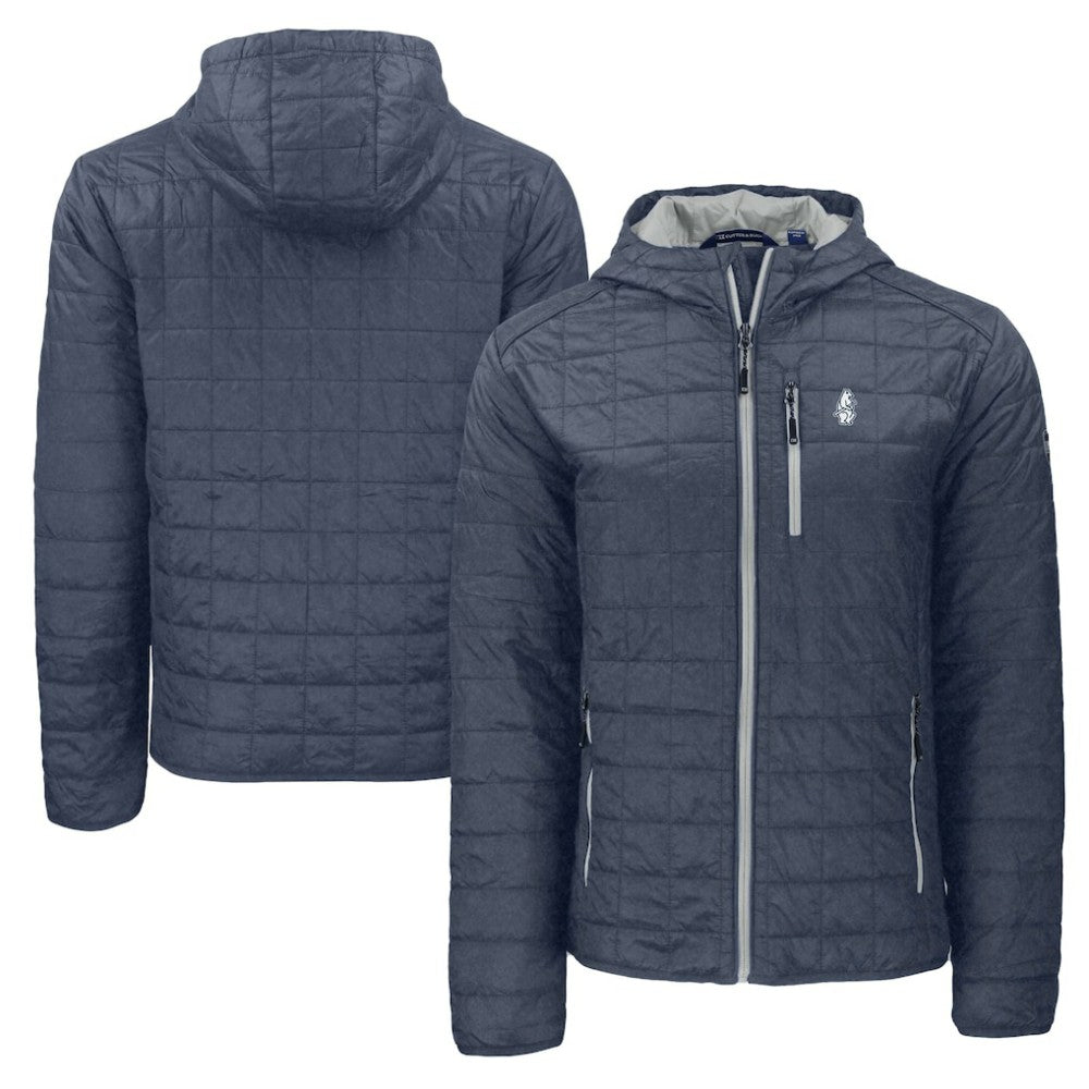 Chicago Cubs Cutter & Buck Cooperstown Collection Rainier Primaloft Eco Full-Zip Hooded Jacket - MLB