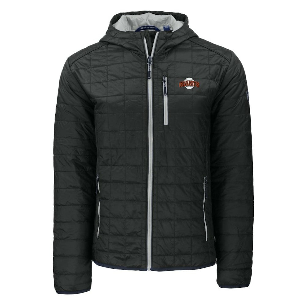 San Francisco Giants Cutter & Buck Cooperstown Collection Rainier Primaloft Eco Full-Zip Hooded Jacket - MLB