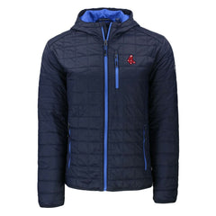 Boston Red Sox Cutter & Buck Cooperstown Collection Rainier Primaloft Eco Full-Zip Hooded Jacket - MLB