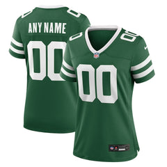 New York Jets Women's Custom Game Jersey Legacy Green | Nike for Sale