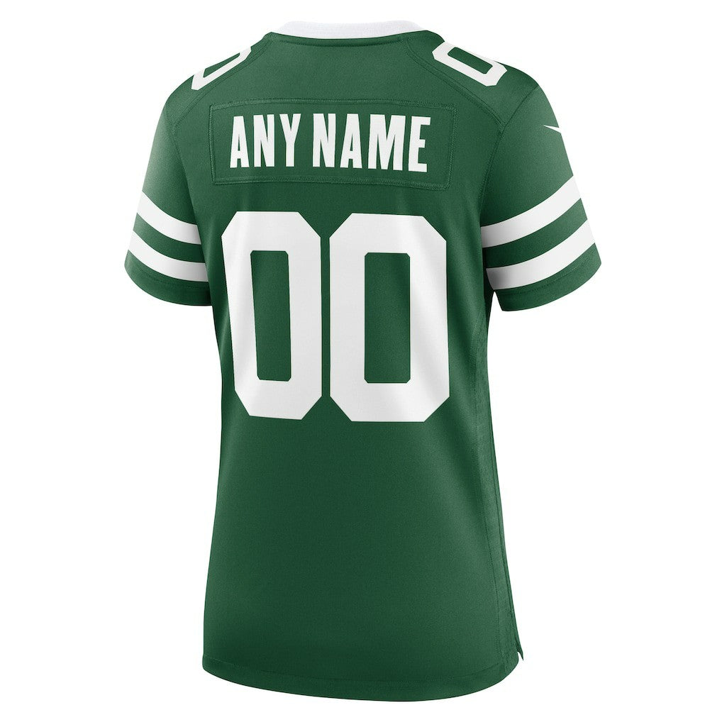New York Jets Women's Custom Game Jersey Legacy Green | Nike for Sale