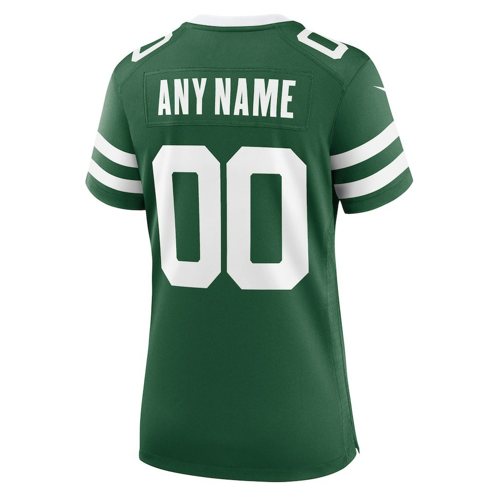 New York Jets Women's Custom Game Jersey Legacy Green | Nike for Sale