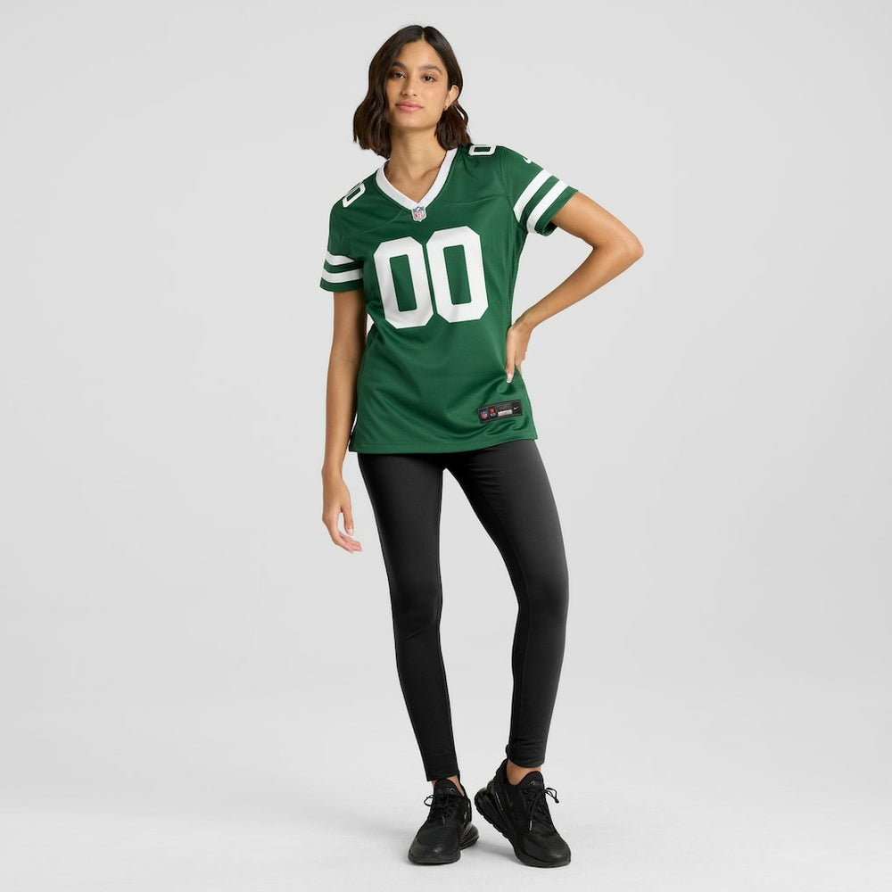 New York Jets Women's Custom Game Jersey Legacy Green | Nike for Sale