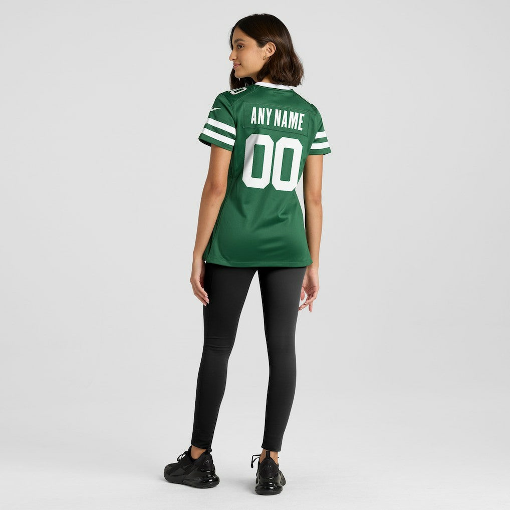 New York Jets Women's Custom Game Jersey Legacy Green | Nike for Sale