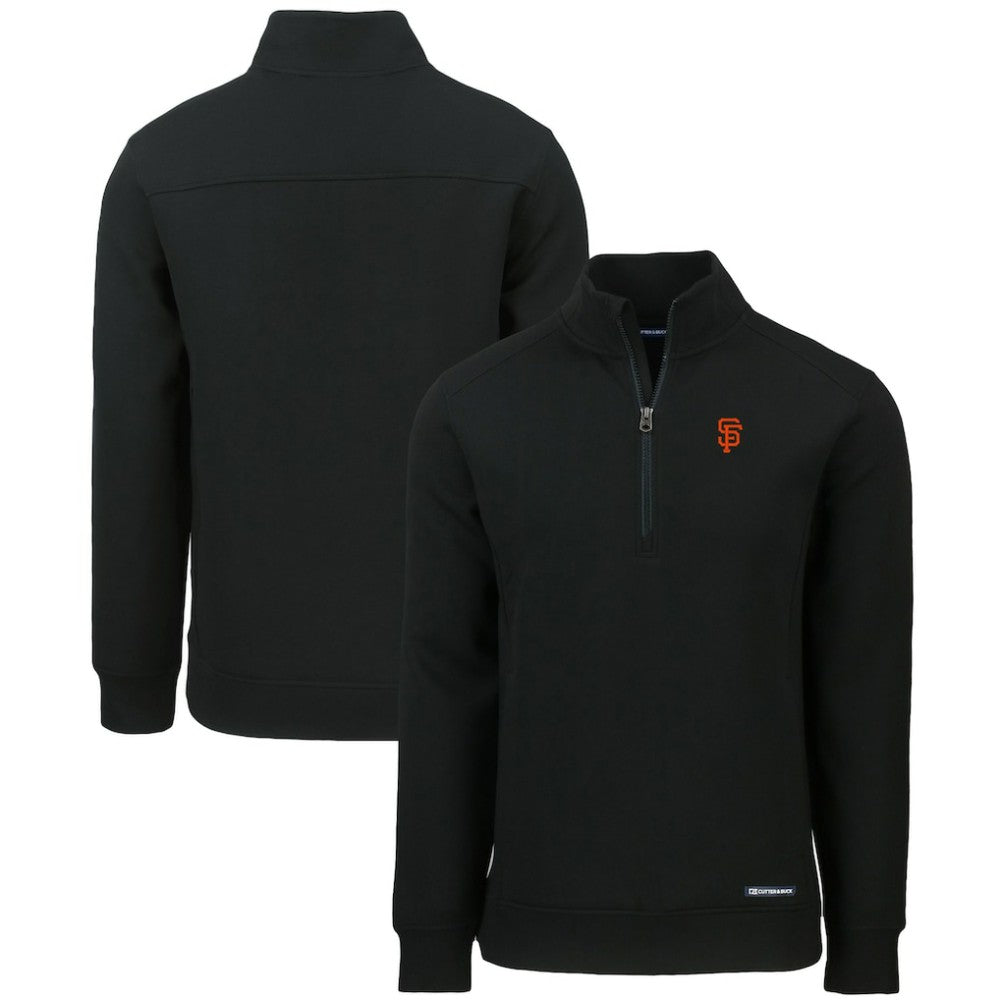 San Francisco Giants Cutter & Buck Roam Eco Recycled Quarter-Zip Pullover - MLB