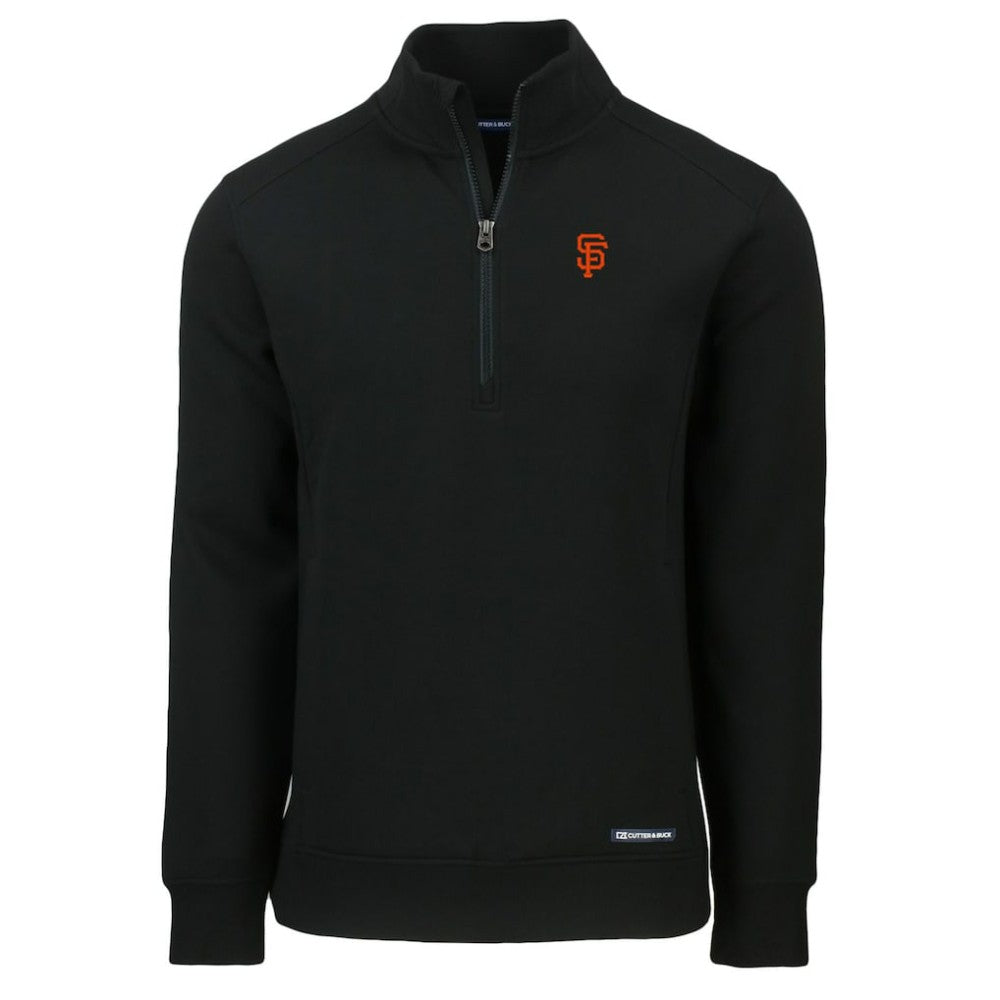 San Francisco Giants Cutter & Buck Roam Eco Recycled Quarter-Zip Pullover - MLB