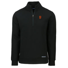San Francisco Giants Cutter & Buck Roam Eco Recycled Quarter-Zip Pullover - MLB