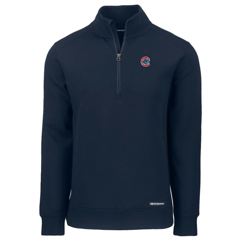Chicago Cubs Cutter & Buck Roam Eco Recycled Quarter-Zip Pullover - MLB