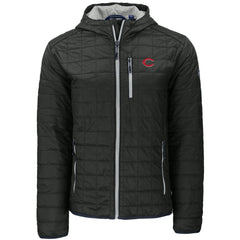 Cincinnati Reds Cutter & Buck Rainier Primaloft Eco Full-Zip Hooded Jacket - MLB